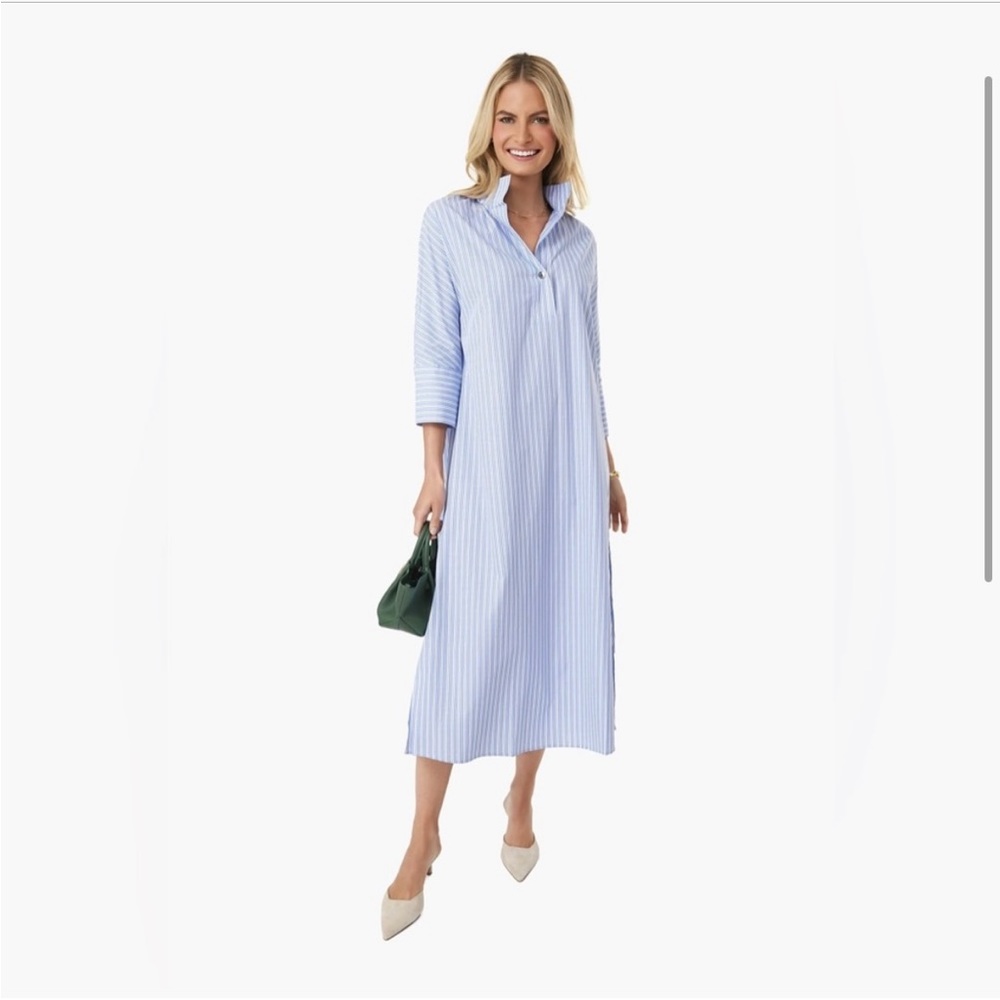 NWT Tuckernuck blue stripe willow dress